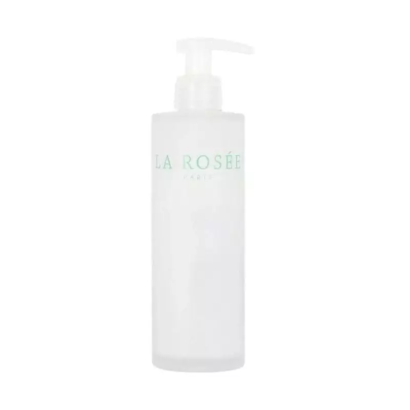 Flacon en verre avec pompe rechargeable La Rosée 1570916 pour gel nettoyant anti-imperfections, 200 