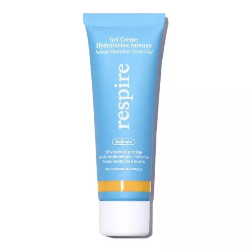 Packshot du Respire Gel Crème Hydratation Intense 50ml, soin hydratant visage