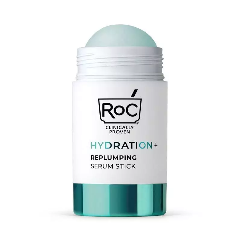 Stick Sérum Repulpeur RoC à l'acide hyaluronique pour hydrater et repulper les rides.