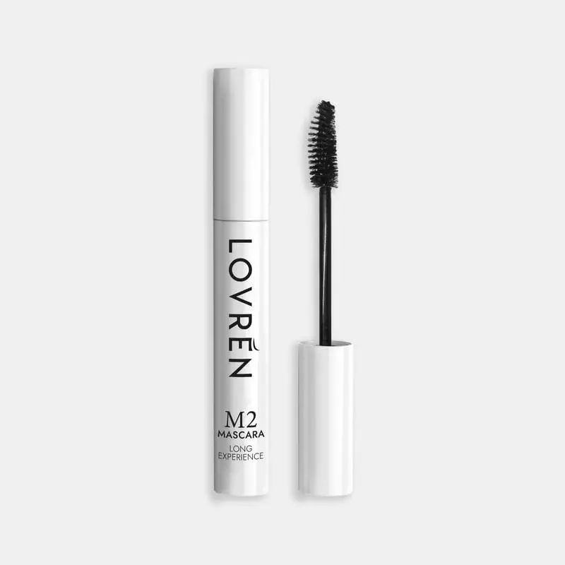 Packshot du Mascara Long Experience Lovrén M2 1991742, montrant le tube et la brosse.