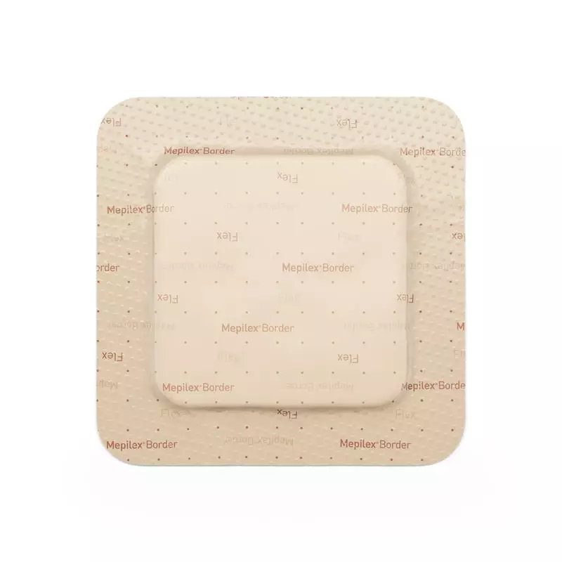 Lohmann & Rauscher Mepilex Border Flex 15x15 cm - x 5, pansement en mousse auto-adhésif pour une cic