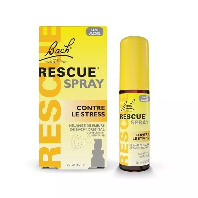 Packshot du produit Fleurs de Bach Rescue Spray Jour sans alcool - 20 ml