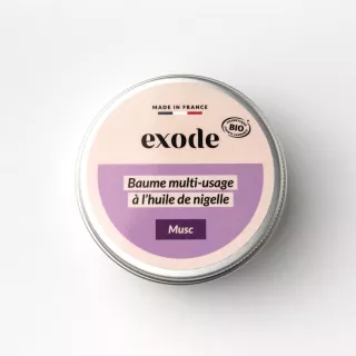 Baume Musc Exode 10g - Multi-usage naturel, hydratant et antibactérien