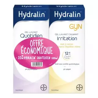 Hydralin Gyn irritation 200ml +Hydralin Gel quotidien 200ml