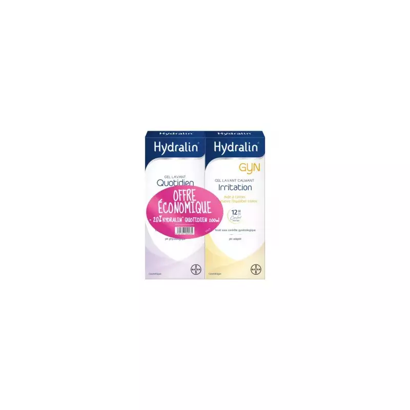 Hydralin Gyn irritation 200ml +Hydralin Gel quotidien 200ml