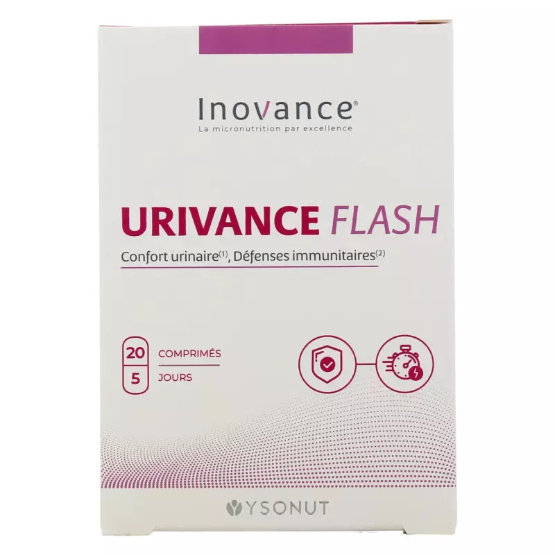 Inovance Urivance flash - 20 comprimés