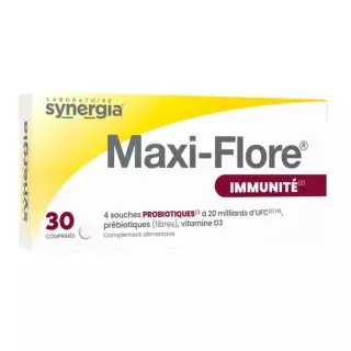 Synergia Maxi-Flore 30 comprimés