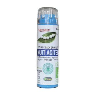Kosmeo Fleurs de Bach Complexe nuit agitée Bio - 130 granules