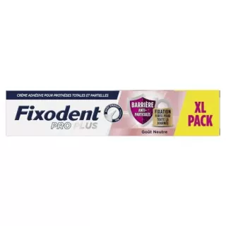 Fixodent Pro plus crème adhésive goût neutre - 57g
