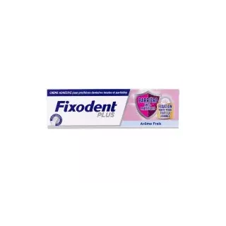 Fixodent Plus Frais : Barrière Anti-Particules - 35g