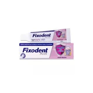 Crème adhésive anti-particules Fixodent Pro Plus - 40g