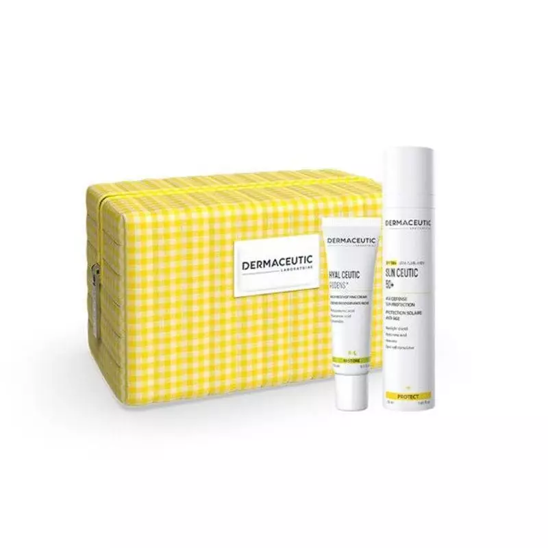 Coffret été Dermaceutic en édition limitée avec Sun Ceutic 50+ et Hyal Ceutic Redens+