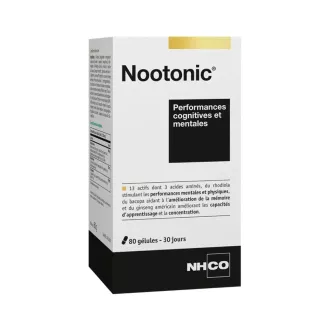 Nootonic NHCO - Performances cognitives & mentales - 56 gélules