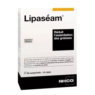 Lipaséam NHCO - Réduit l’absorption des graisses - 56 gélules