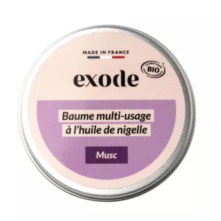 Baume multi-usage Égyptien à l’huile de Nigelle Musc Exode - Visage & corps - 50g
