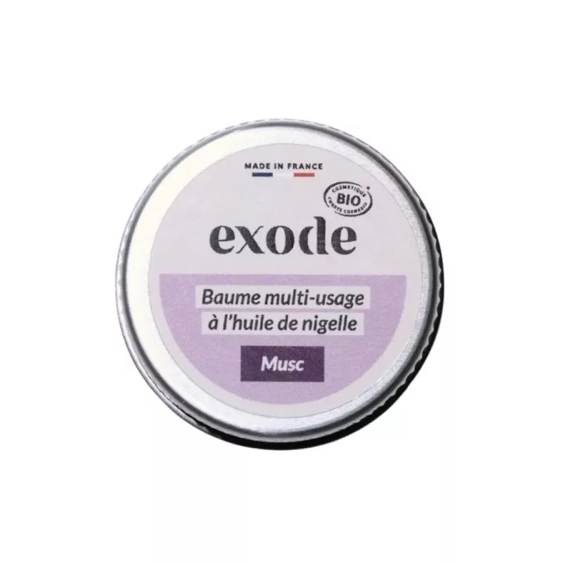 Baume multi-usage Égyptien à l’huile de Nigelle Musc Exode - Visage & corps - 10g