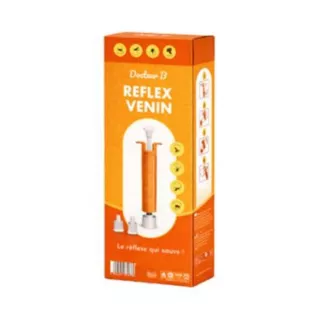 Pompe à venin manuelle Reflex Venin Docteur B - Piqûre ou morsure - 1 unité