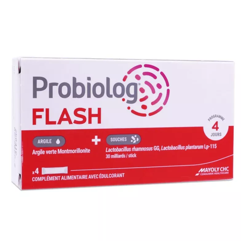 Probiolog Flash Mayoli Spindler - Souches de Lactobacilles - 4 sticks