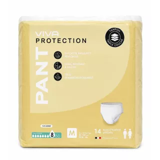 Culottes MEDIPRIX VIVA PANT 8G - Absorption maxi, taille M, 14 unités