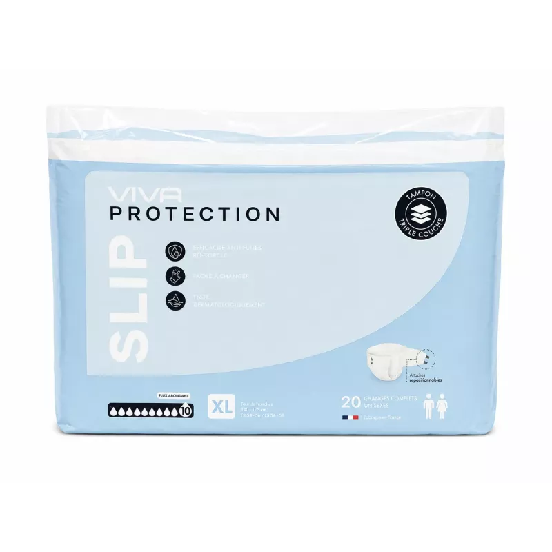 VIVA SLIP 10G XL X20 MEDIPRIX - Protection incontinence légère 10g