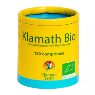 Klamath Bio 500mg Flamant Vert - Immunité & énergie - 120 comprimés