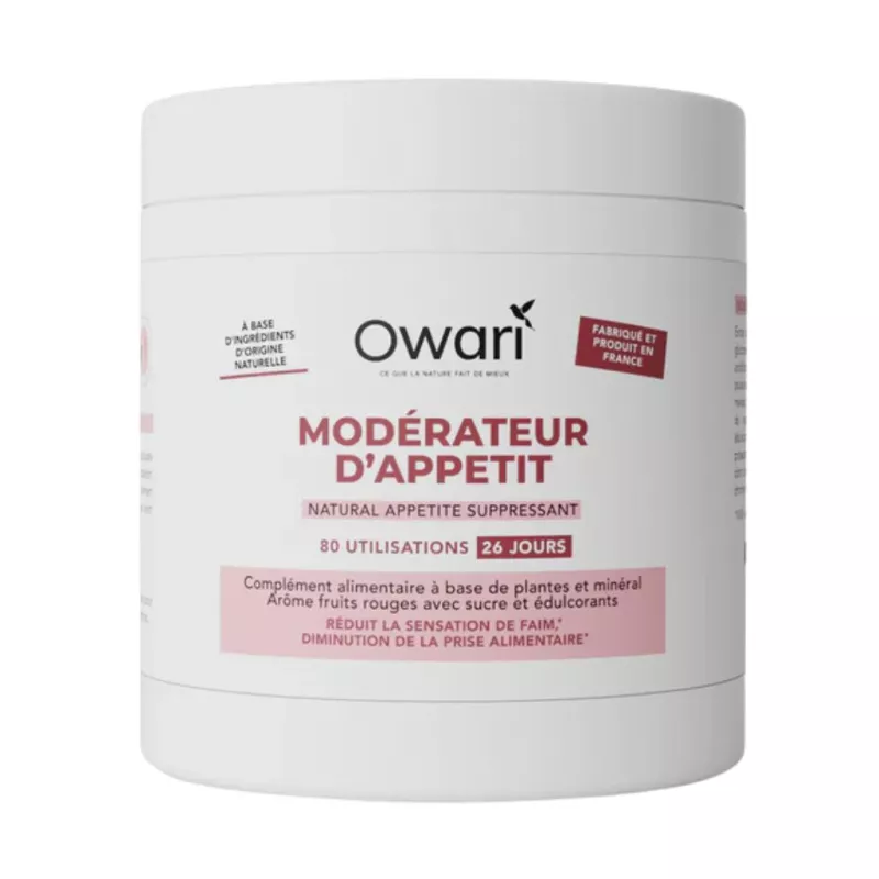 Modérateur d'appétit Owari - Aide à réduire l’appétit - 240g