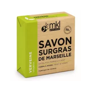 Savon de Marseille surgras à la verveine MKL - Notes citronnées - 100g