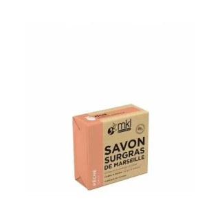 Savon de Marseille surgras à la pêche MKL - Exfoliant - 100g