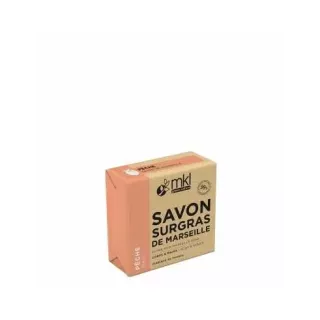 Savon de Marseille surgras à la pêche MKL - Exfoliant - 100g