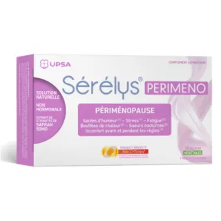 PERIMENO Sérélys Laboratoires UPSA - Désagréments de la ménopause - 30 gélules