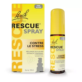 Spray jour concentré de sérénité Rescue Fleurs de Bach Original - 20ml