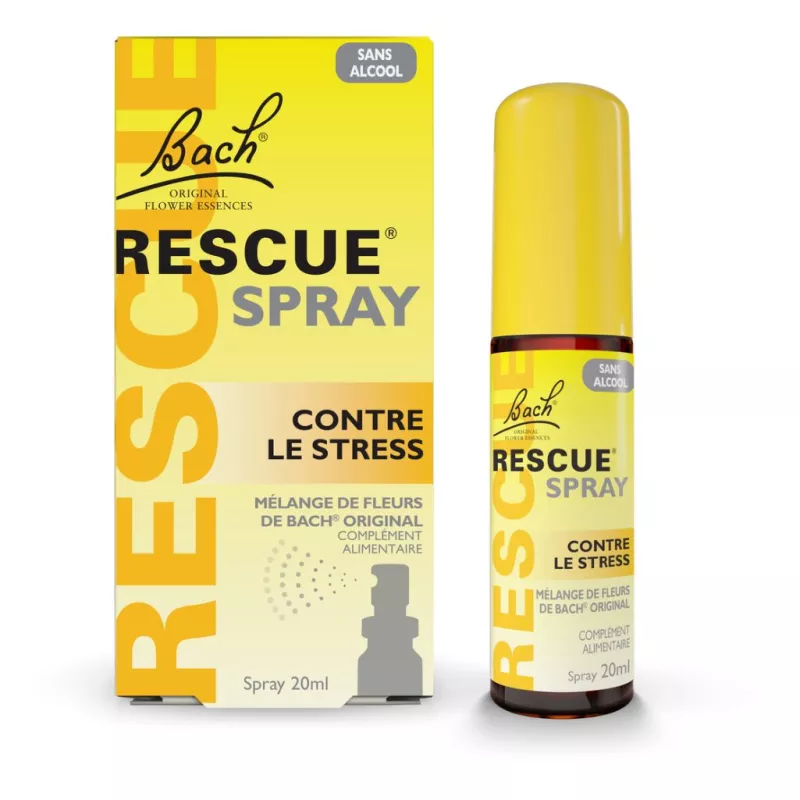 Spray jour concentré de sérénité Rescue Fleurs de Bach Original - 20ml