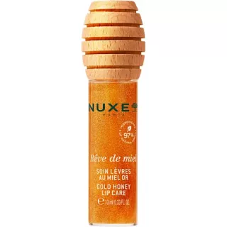 Huile Nuxe Soin Lèvres Miel d'Or - Brillance & Confort Instantanés
