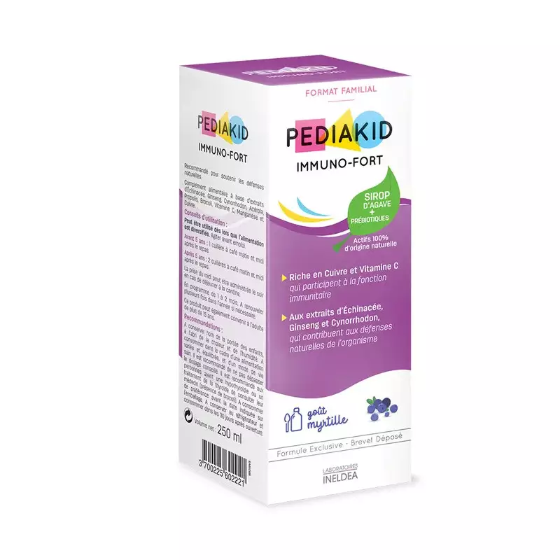 Pédiakid Immuno-fortifiant sirop 250 ml