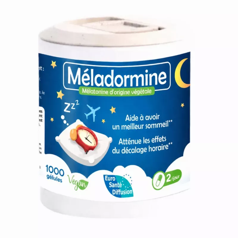 Méladormine Phytofrance- Meilleur sommeil - 1000 gélules