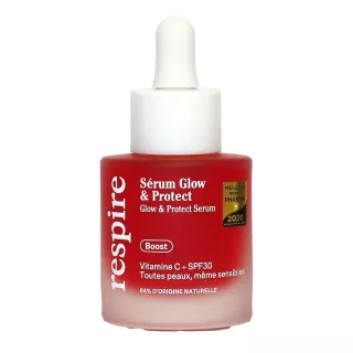 Sérum Glow & Protect SPF30 Respire - Éclat & Protection UV