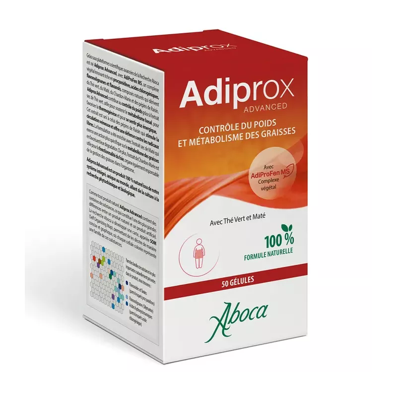 Aboca Adiprox Advanced - Contrôle du poids - 50 gélules