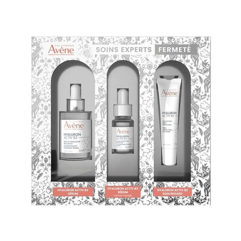 Coffret Avène Hyaluron Activ B3 Soin Expert Fermeté avec sérum, soin contour des yeux et crème gel s