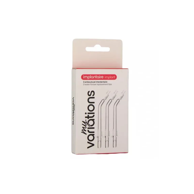 Embouts implantaires x3 MyVariations - Compatibles brosse sonique