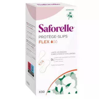 Saforelle Coton protect Bio protège-slips