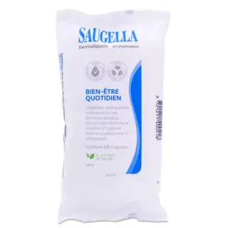 Lingettes Saugella Dermoliquide : Bien-être intime quotidien, pH 4,5