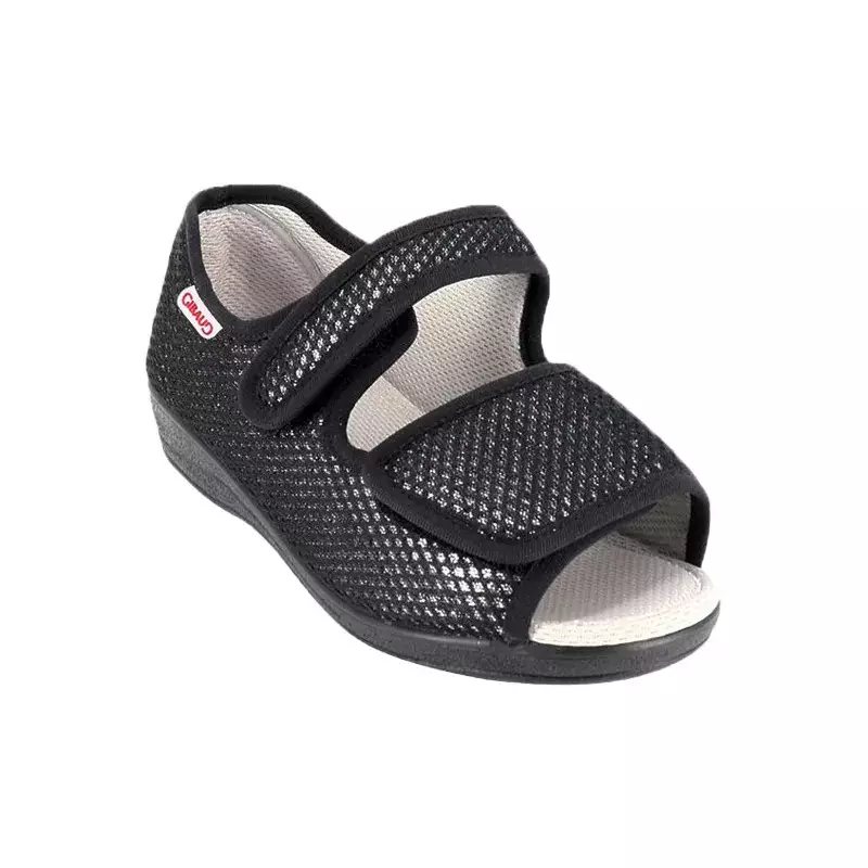 Chaussures Femme Gibaud Levitha Noires Taille 42 - Confort et Maintien Optimal