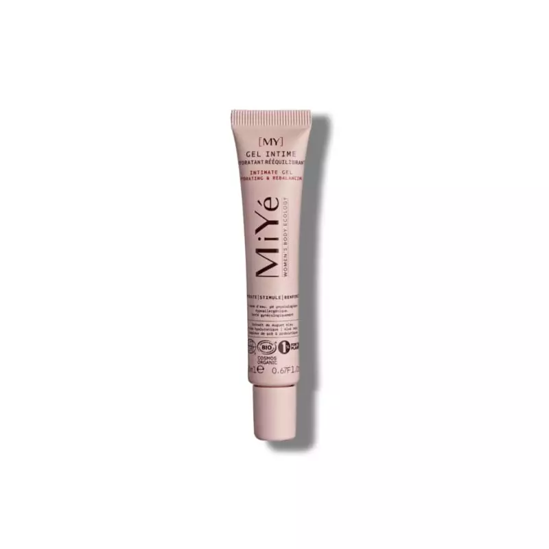 Packshot du MiYé Gel intime hydratant rééquilibrant bio - 20 ml
