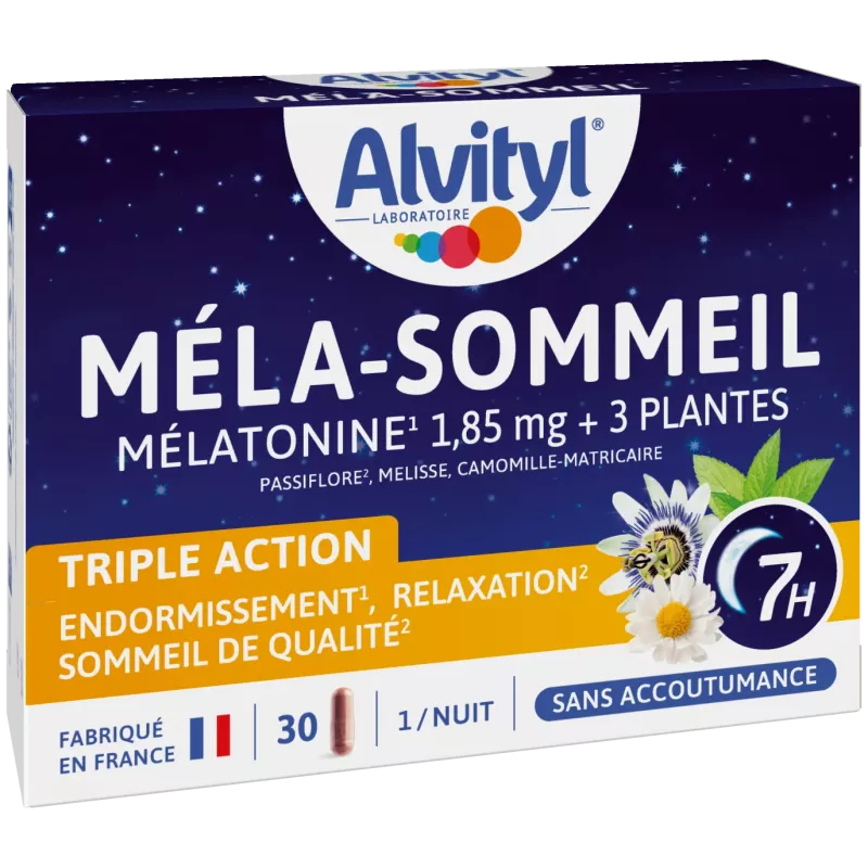 Urgo Méla-sommeil double action 30 comprimés