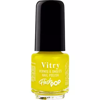Vitry Vernis Flash Pop Jaune 4ml