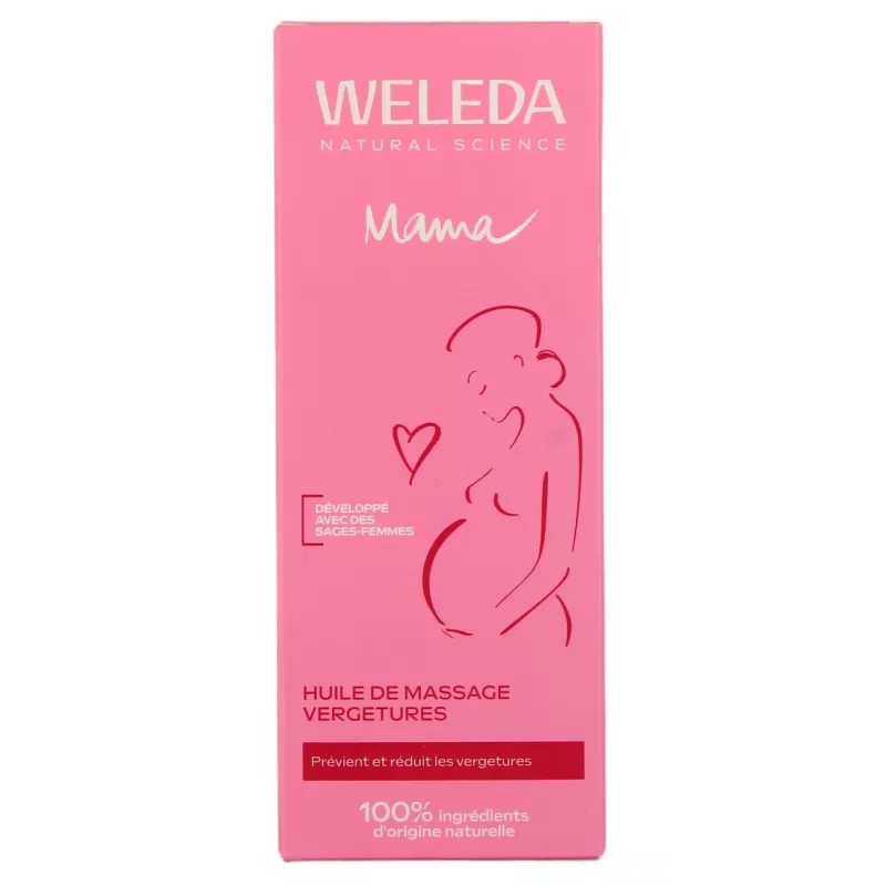 Huile de Massage Vergetures Weleda