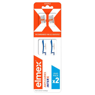 Elmex Brosse à dents souple x2