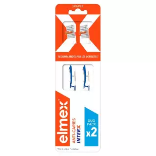 Elmex Brosse à dents souple x2