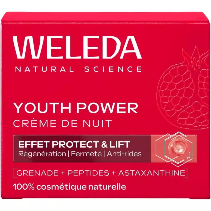 Packshot Weleda Youth Power Crème de Nuit Anti-Âge à la Grenade - 40ml