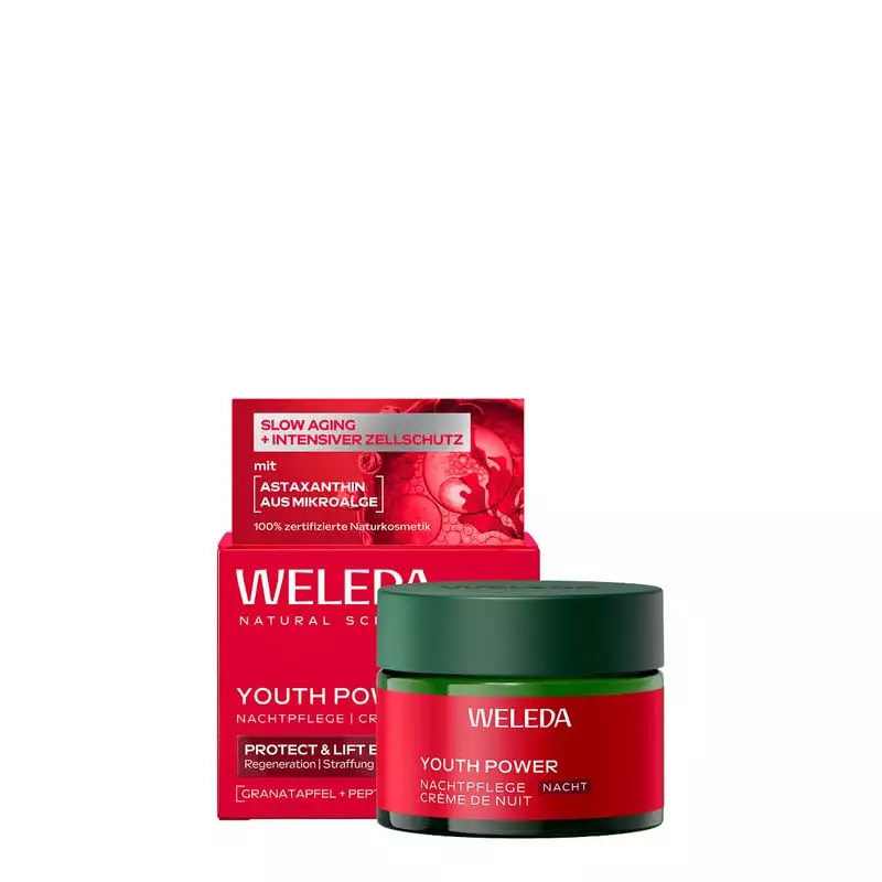 Packshot du produit Weleda Youth Power Crème de Nuit Anti-Âge à la Grenade - 40ml